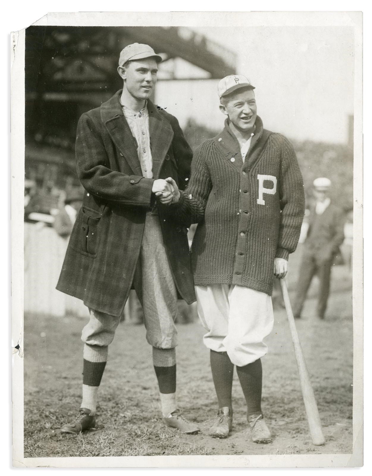 Vintage Sports Photographs - Circa 1910-19 Grover Cleveland Alexander and Eddie Shore, by Paul Thompson
