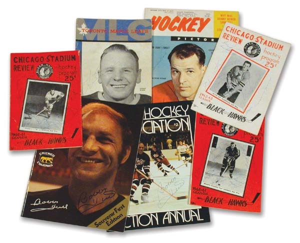 Vintage Autographed Program Collection (27)