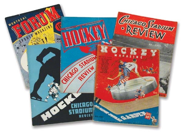 Hockey - Collection of 1930’s NHL Programs (18)