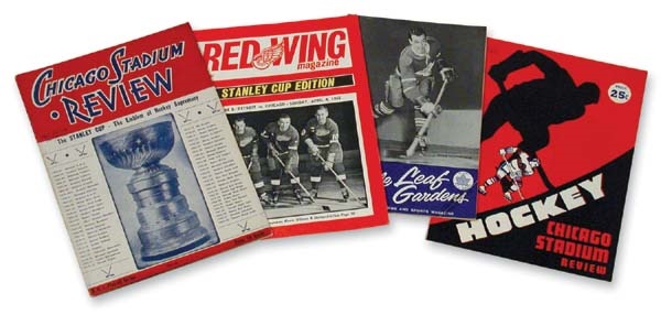Hockey - Collection of Vintage NHL Stanley Cup Playoff Programs (and more!)  (13)