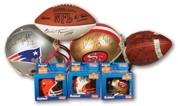 Football Stars Signed Collection