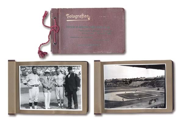 1930 Cuban Baseball Souvenir Album from Dave Bancroft