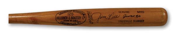 - 1974-75 Jim Rice Game Used Bat (36")