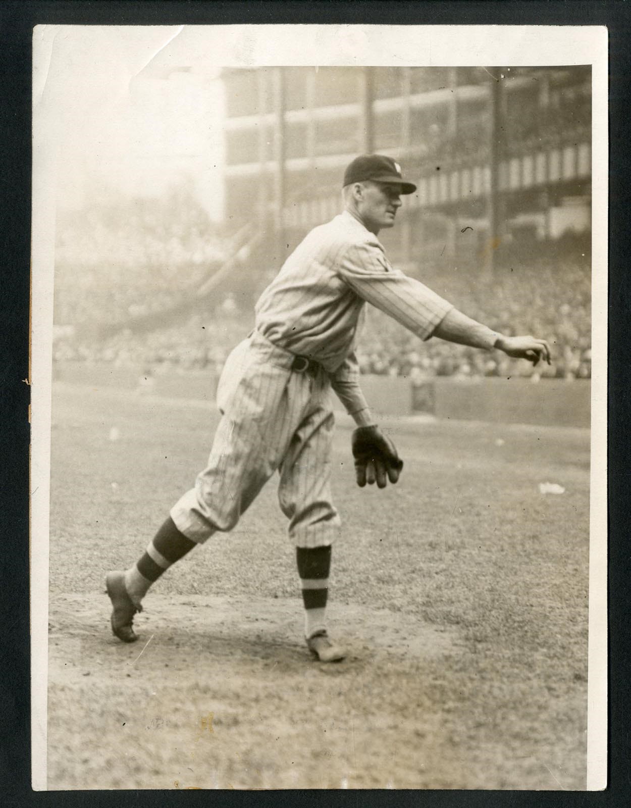Best of the Best - Classic 1923 Walter Johnson Type I Photo - Looks Back on Career