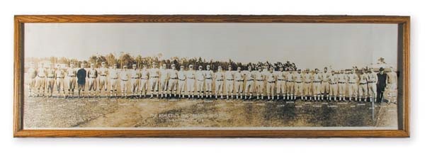 Baseball Photographs - 1915 Philadelphia Athletics Panoramic Photograph (11x36")