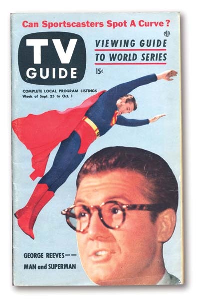 TV - 1953 Superman T.V. Guide