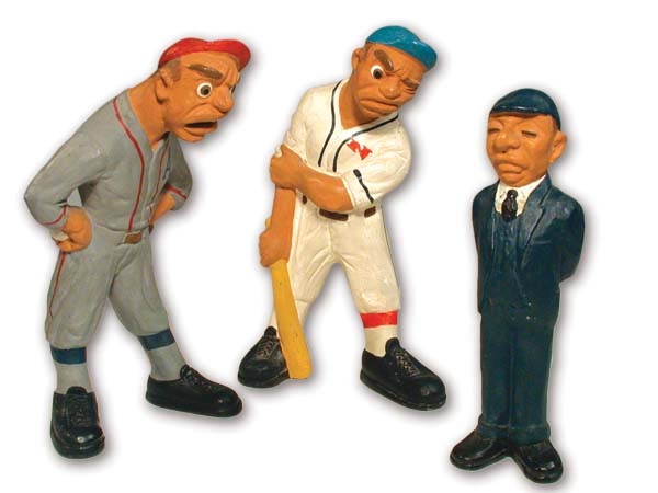 - 1941 Rittgers Baseball Figurines (3)