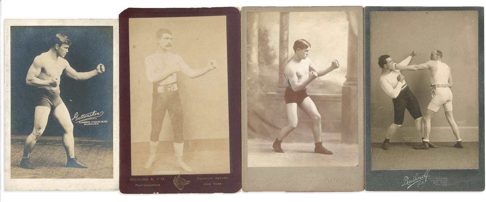 Early Boxing Cabinets & Photographs (13)