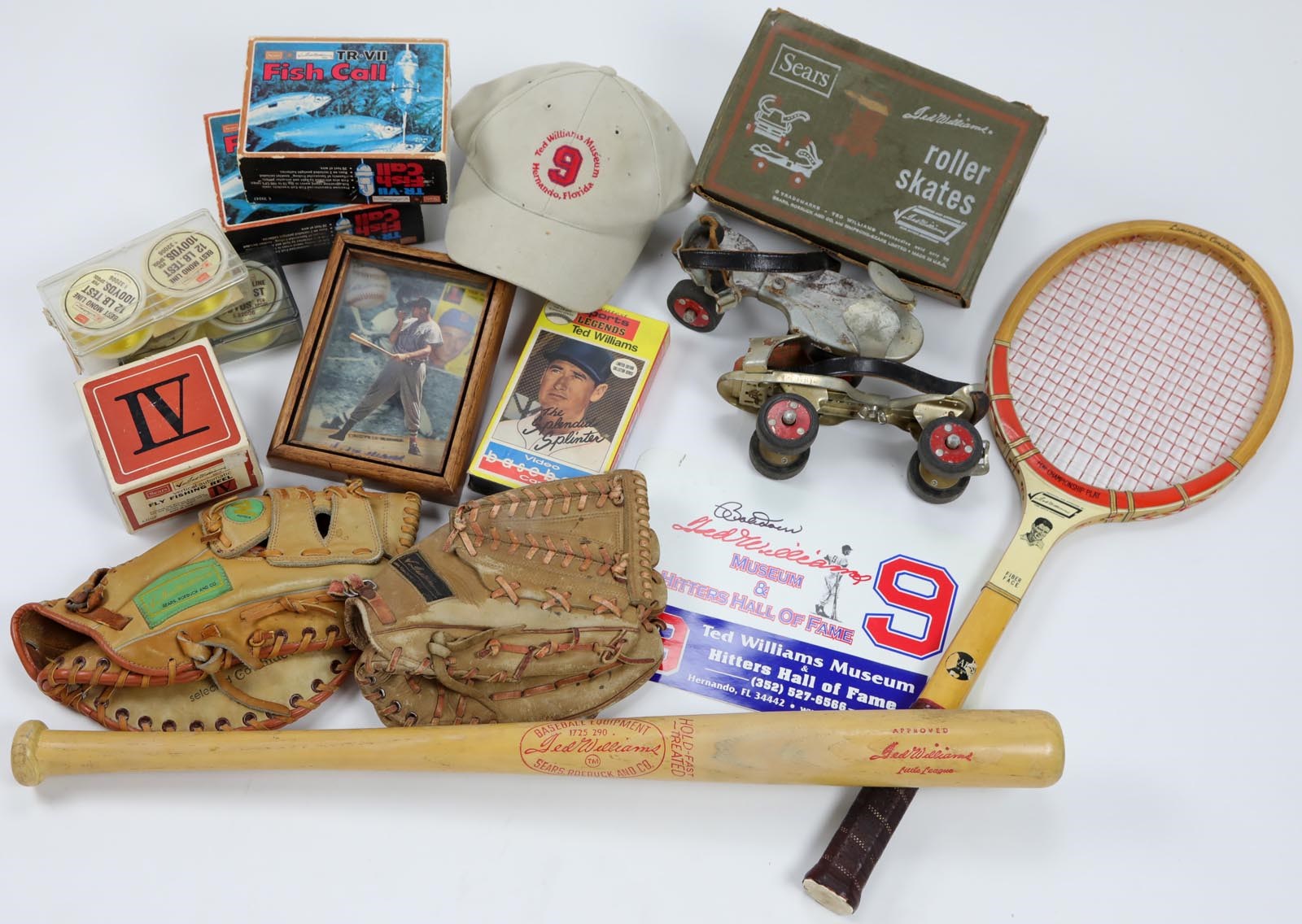Ted Williams Endorsed Items and More (from Ted Williams Museum)