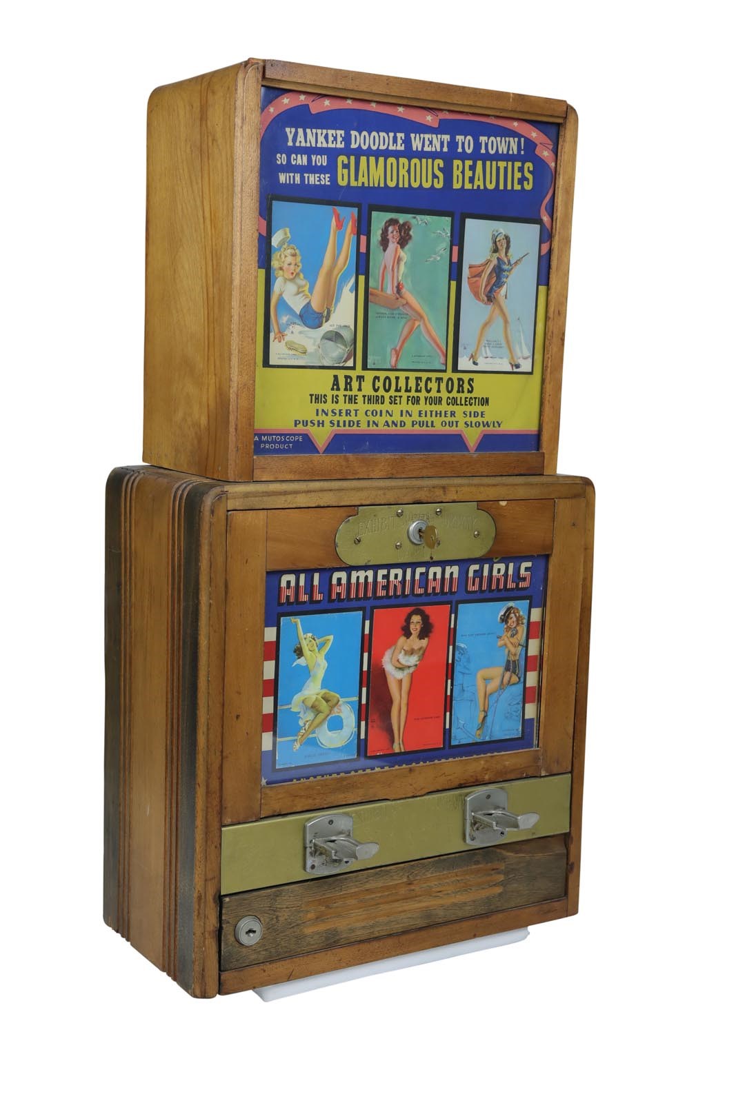 1940s Mutoscope Pinup Cards Vending Machine