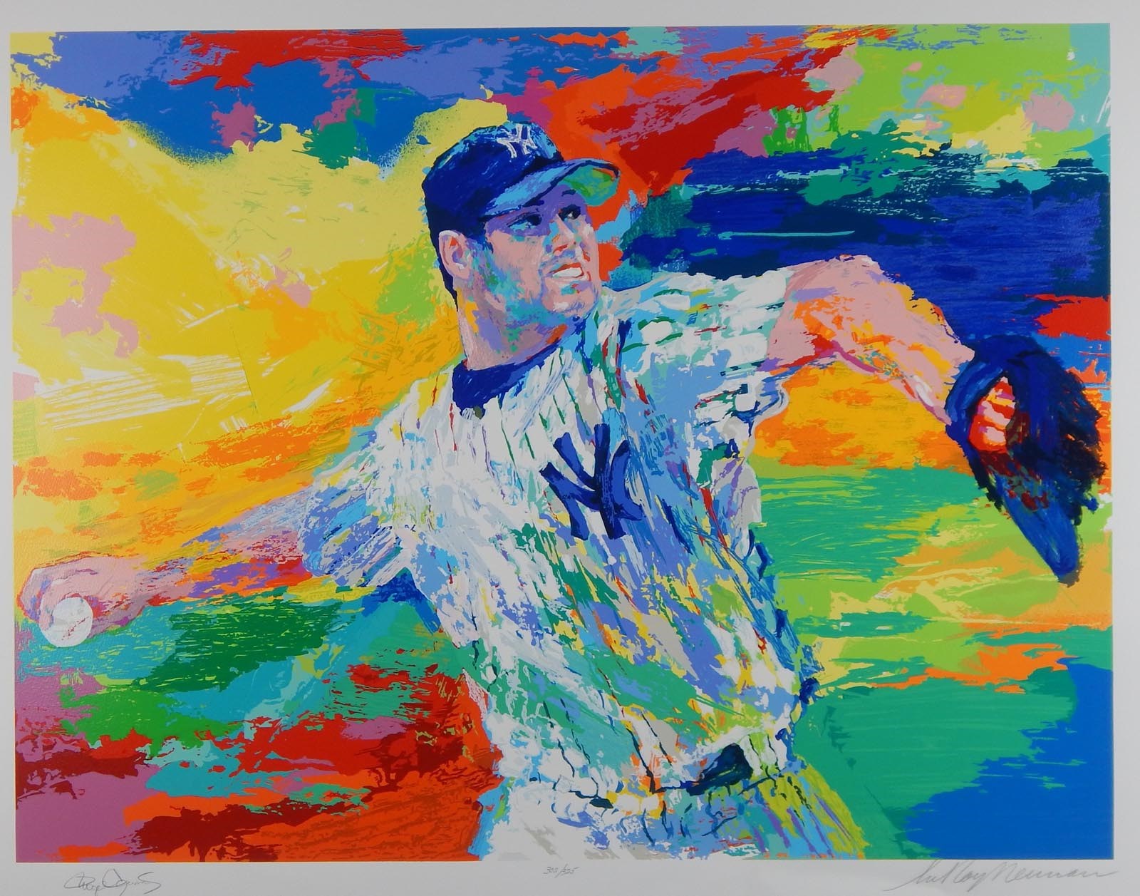 - Roger Clemens Leroy Neiman Serigraph