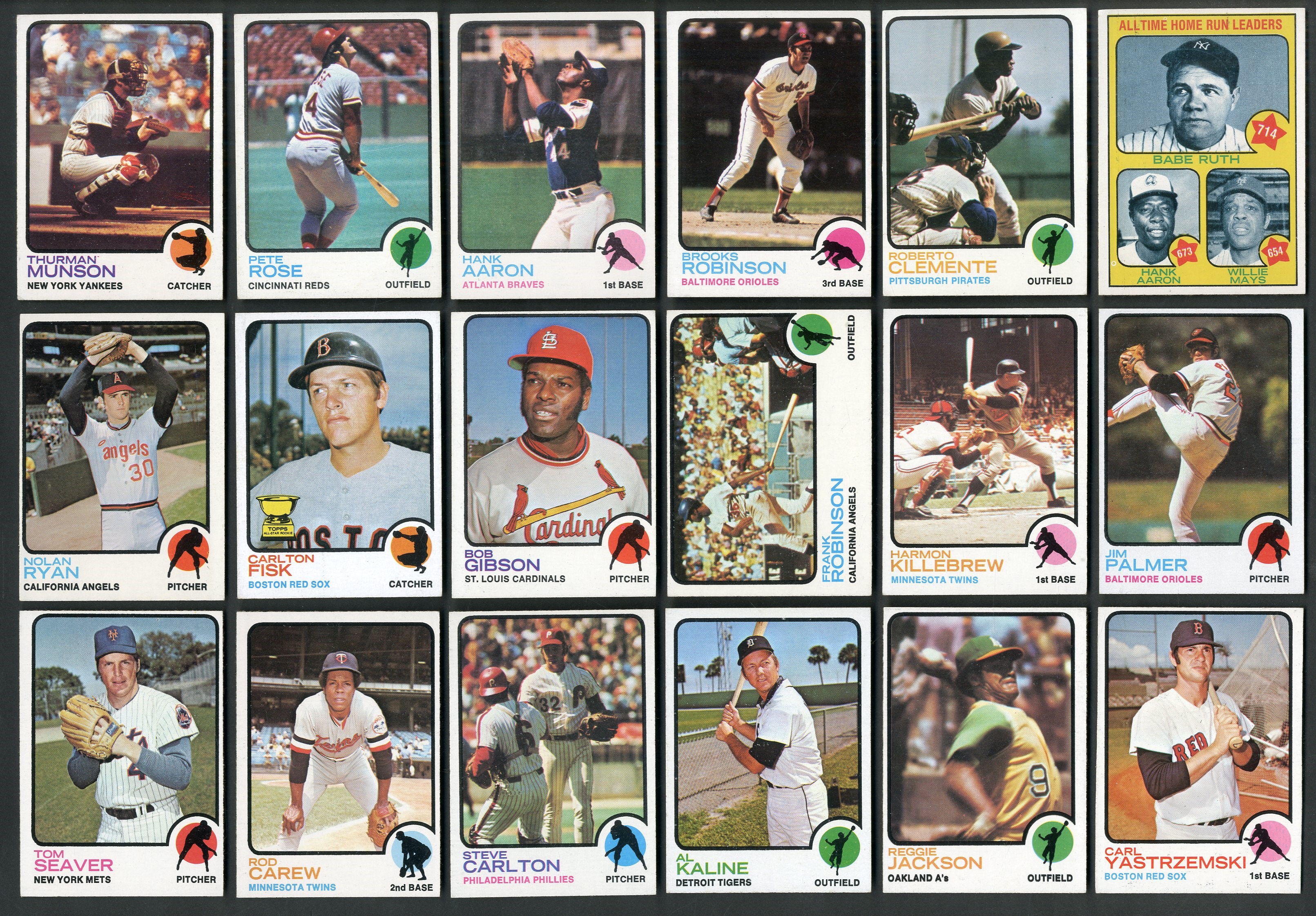 - 1973 Topps Baseball Complete Set