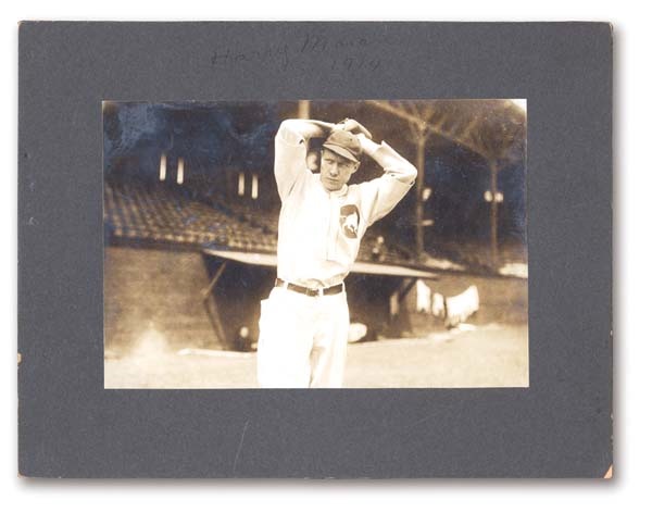Baseball Photographs - 1914 Harry Moran Federal League Cabinet Photograph (6.5x8.5" mounted)