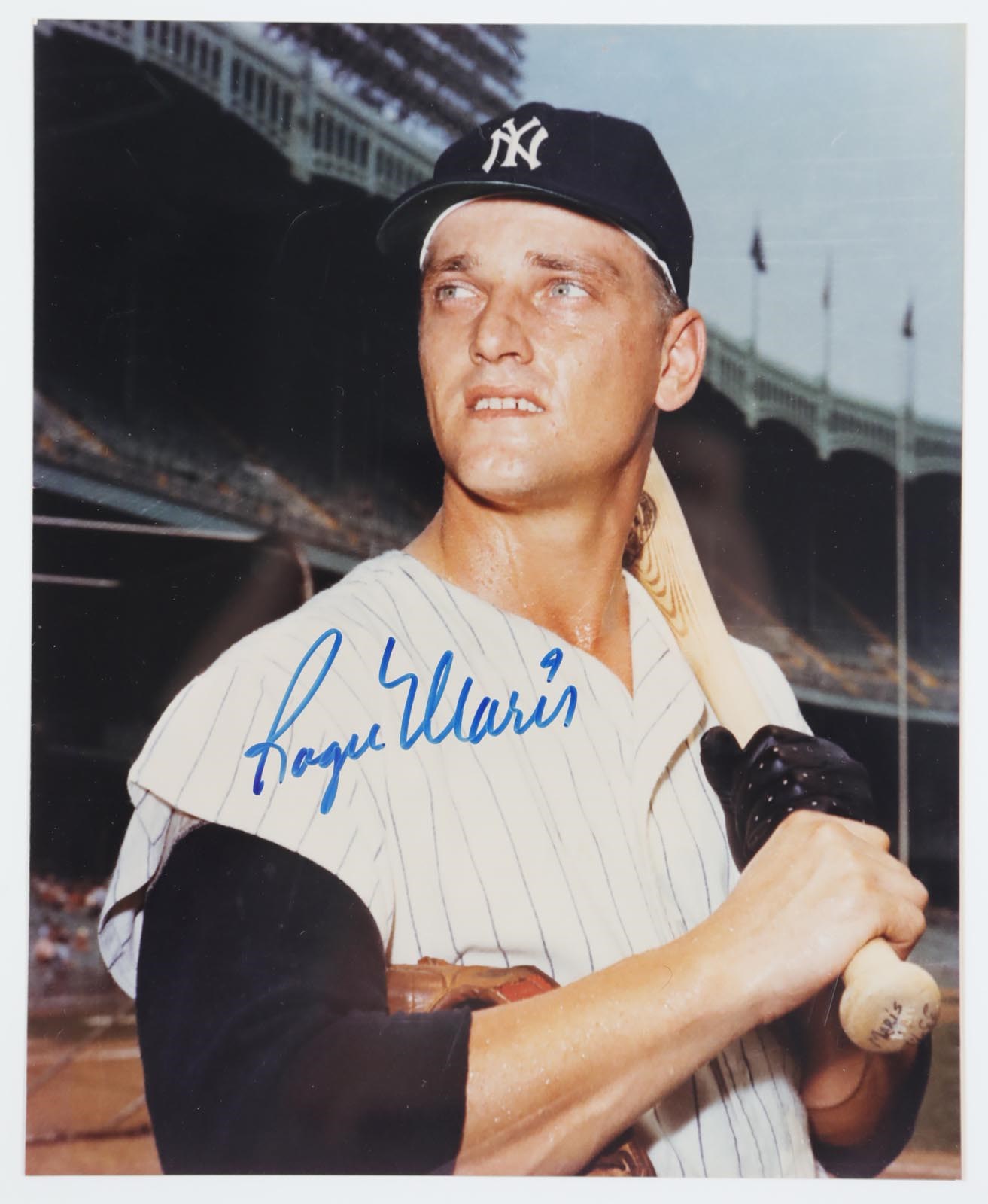 - 1980's Roger Maris Signed Photograph