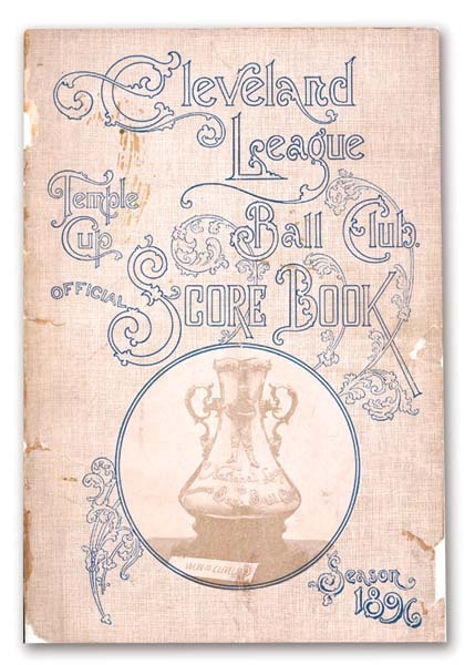 Baseball Publications - 1896 Temple Cup Program Cover