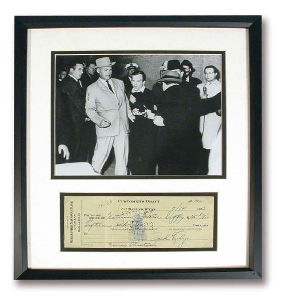 Americana Autographs - Jack Ruby Signed Check