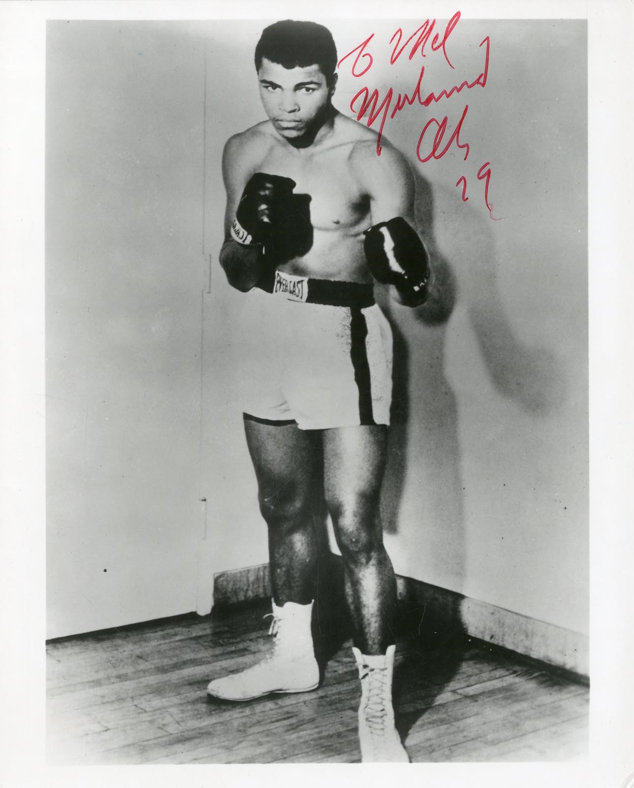 - Vintage Signed Muhammad Ali Photograph SGC