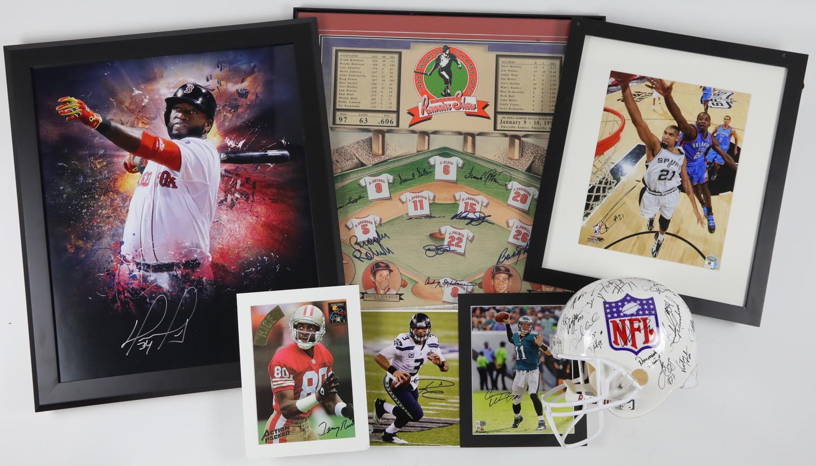 - Multi-Sport Signed Item Collection (13)