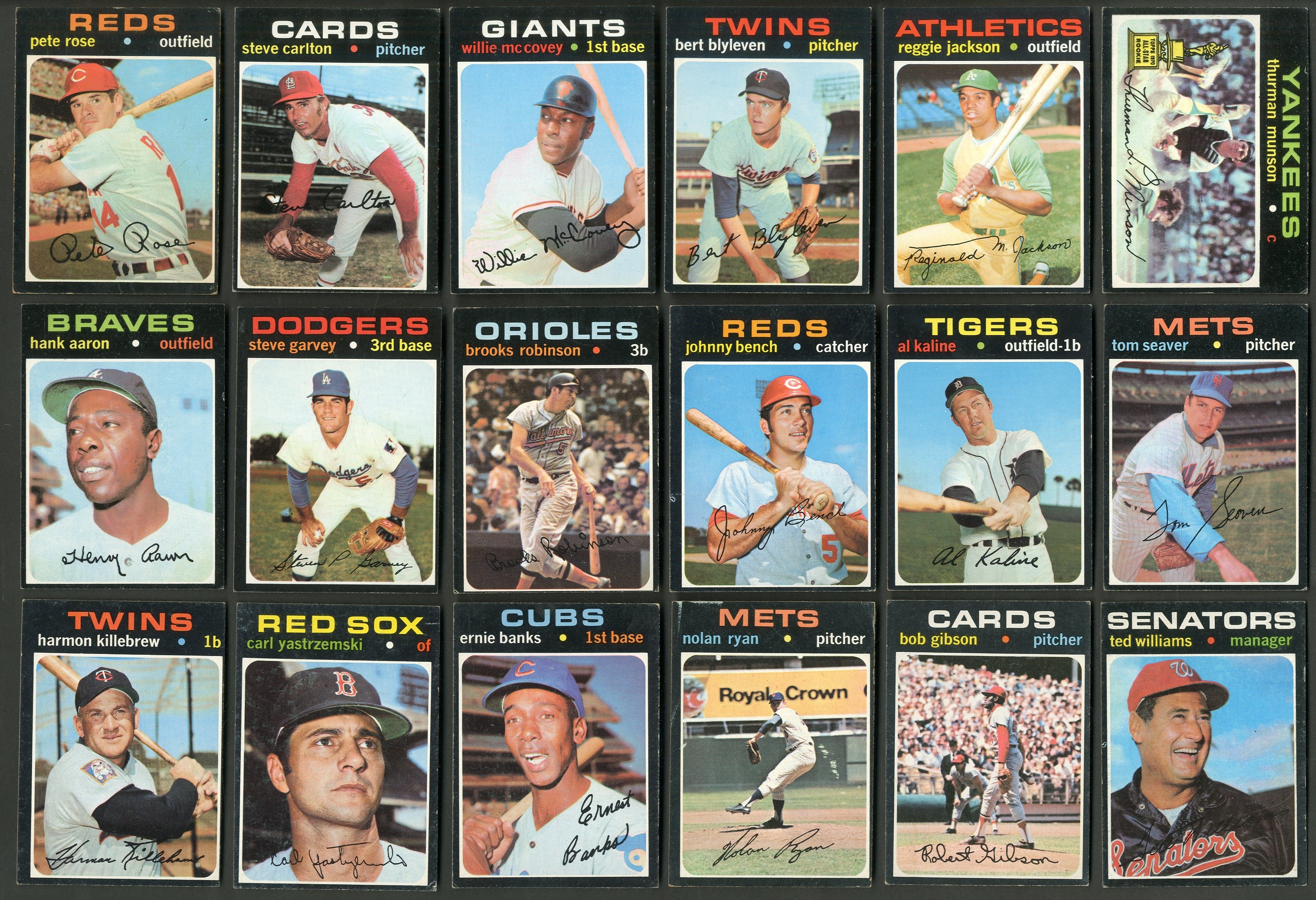 - 1971 Topps Baseball Complete Set