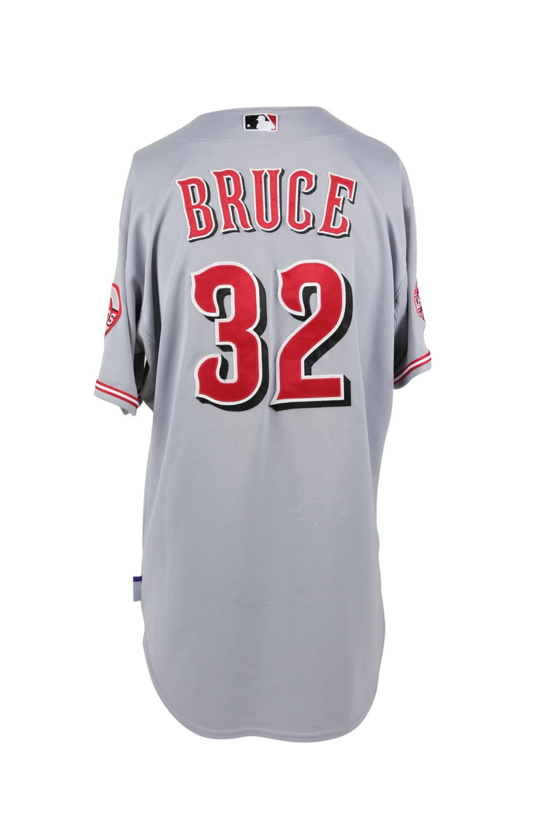 Pete Rose & Cincinnati Reds - July 25, 2015 Jay Bruce Cincinnati Reds Game Worn Jersey (MLB Holo)