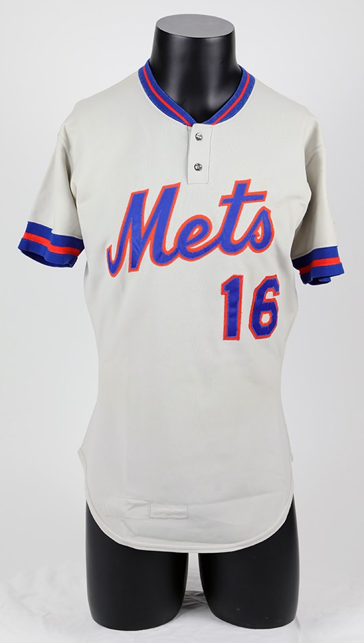 - 1978 Lee Mazzilli New York Mets Game Worn Jersey