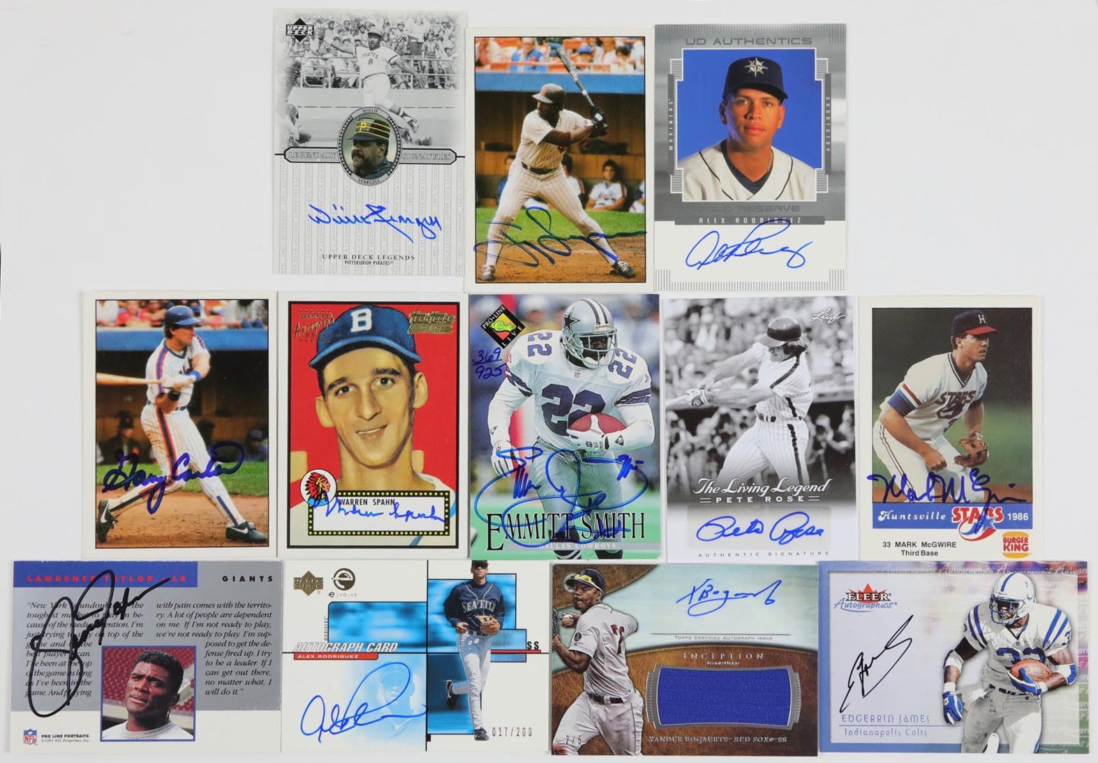 - 1980s-Present Multi-Sport Autograph & Game Used Memorabilia Collection with BIG Names (55+)