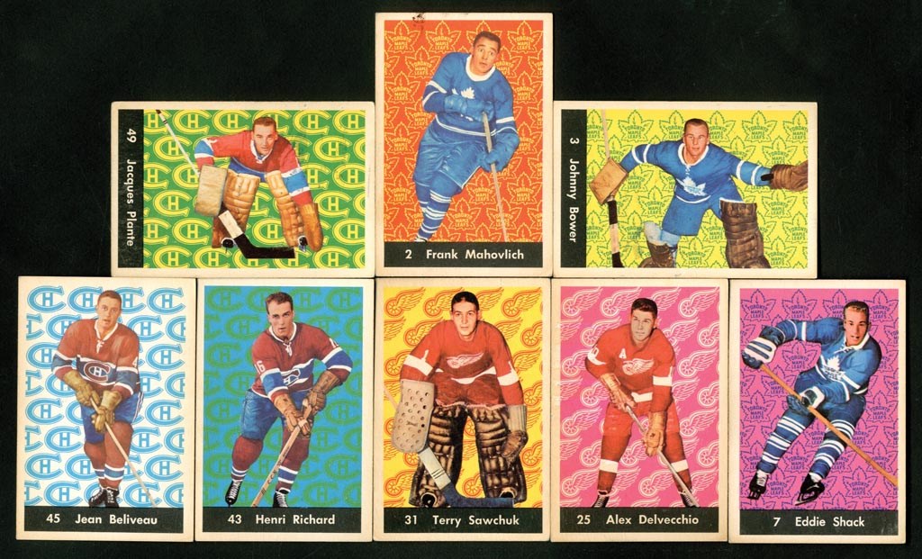 Hockey Cards - 1961-62 Parkhurst Hockey Near-Complete Set (50/51)
