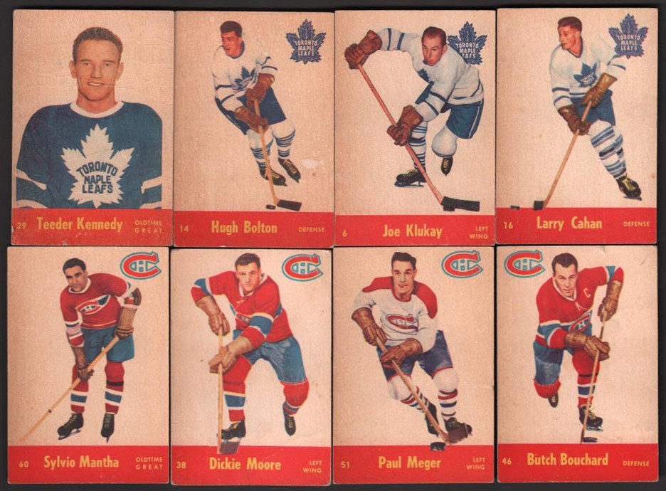 Hockey Cards - 1955-56 Parkhurst Hockey Quaker Oats Collection (8)