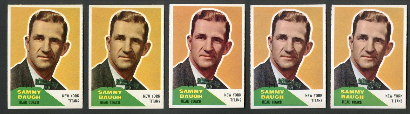 - 1960 Fleer Football #20 Sammy Baugh (25)