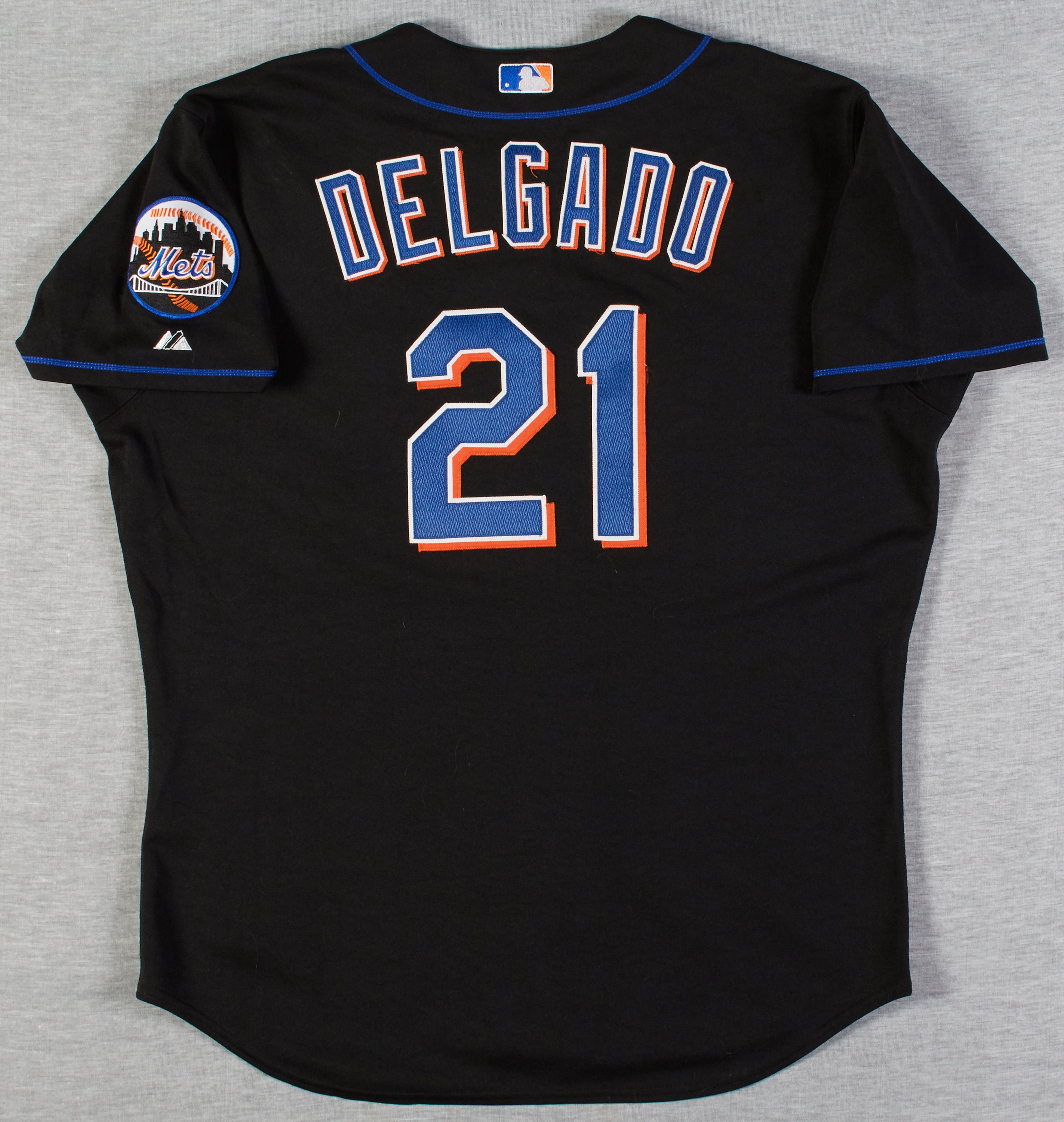 Lot Detail - 2006 Carlos Delgado Game Used New York Mets Home Jersey Worn  For NLDS Game 2 on 10/05/06 (MLB Authenticated)