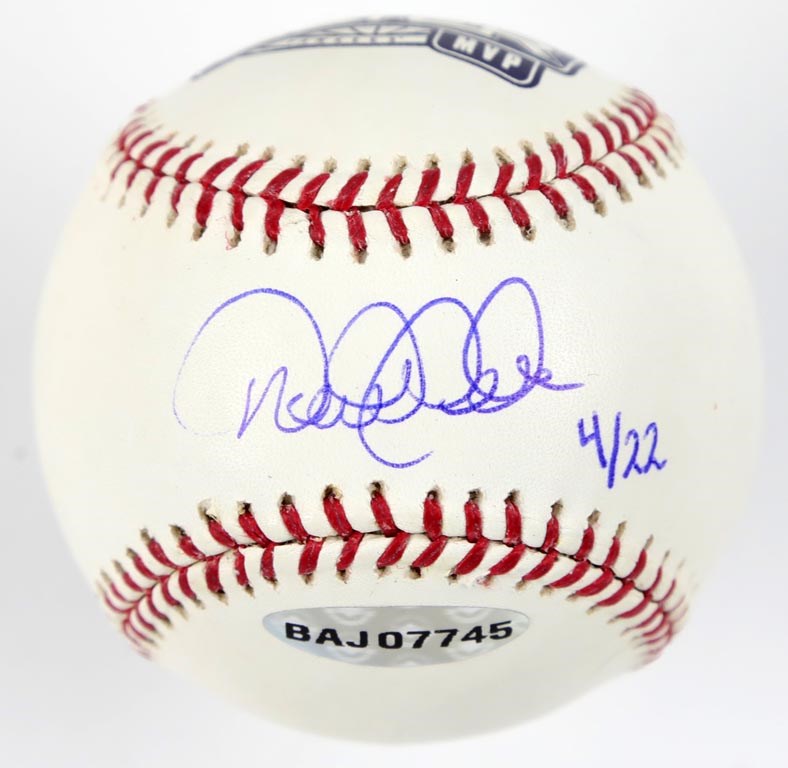 Derek Jeter Signed WS MVP 2000 Baseball LE /22 (UDA)