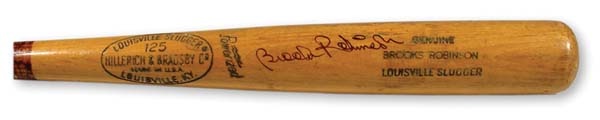 Bats - 1969-72 Brooks Robinson Game Used Bat (34.5")