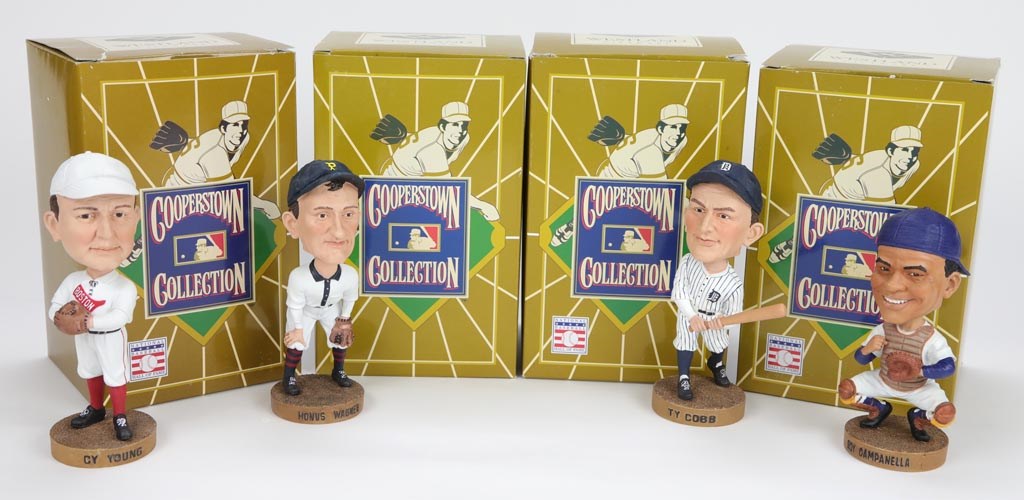 Baseball Memorabilia - Westland Cooperstown Collection Figurine Grouping (8)