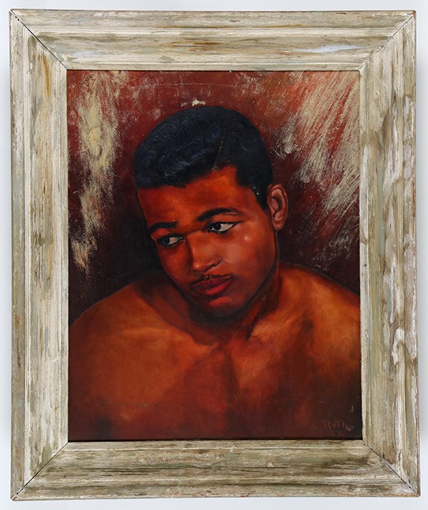 Muhammad Ali & Boxing - 1951 Sugar Ray Robinson Original Artwork