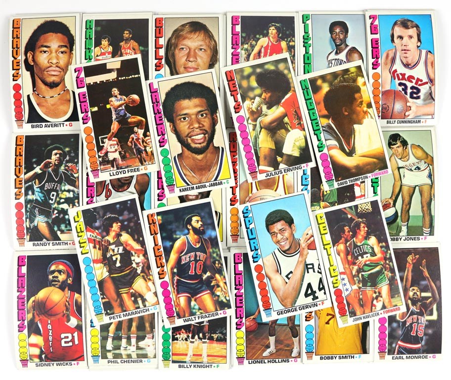 Basketball Cards - 1976-77 Topps Basketball Complete Set (144/144)
