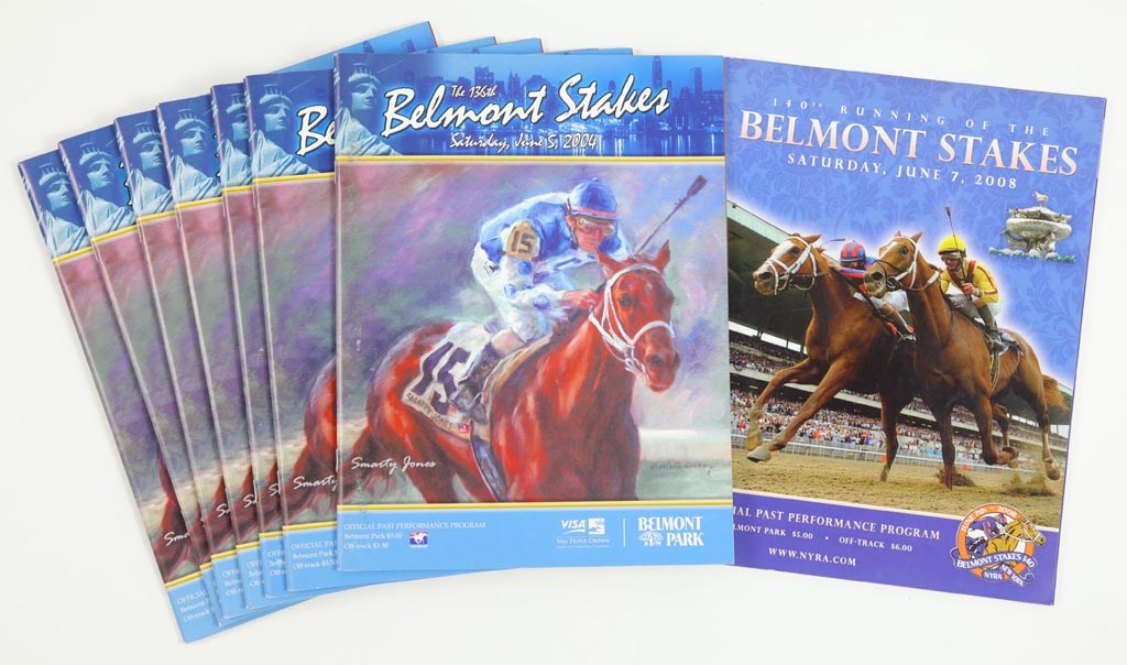Belmont Stakes Programs (8)