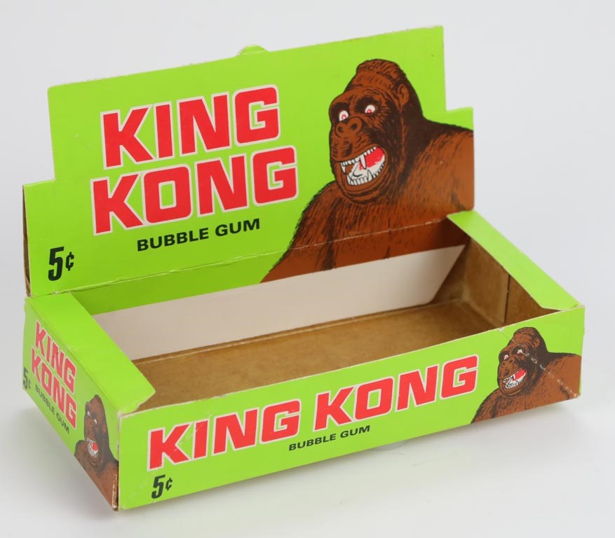 - 1965 Donruss King Kong Empty Display Box (Fleer Archive)