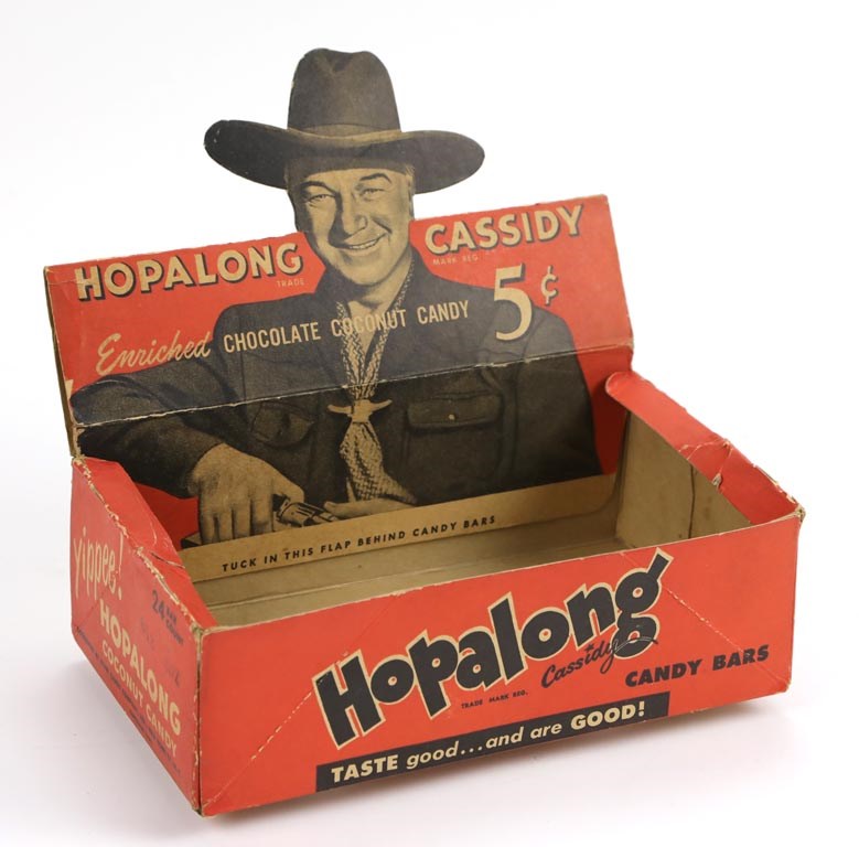 1950 Hopalong Cassidy Candy Box