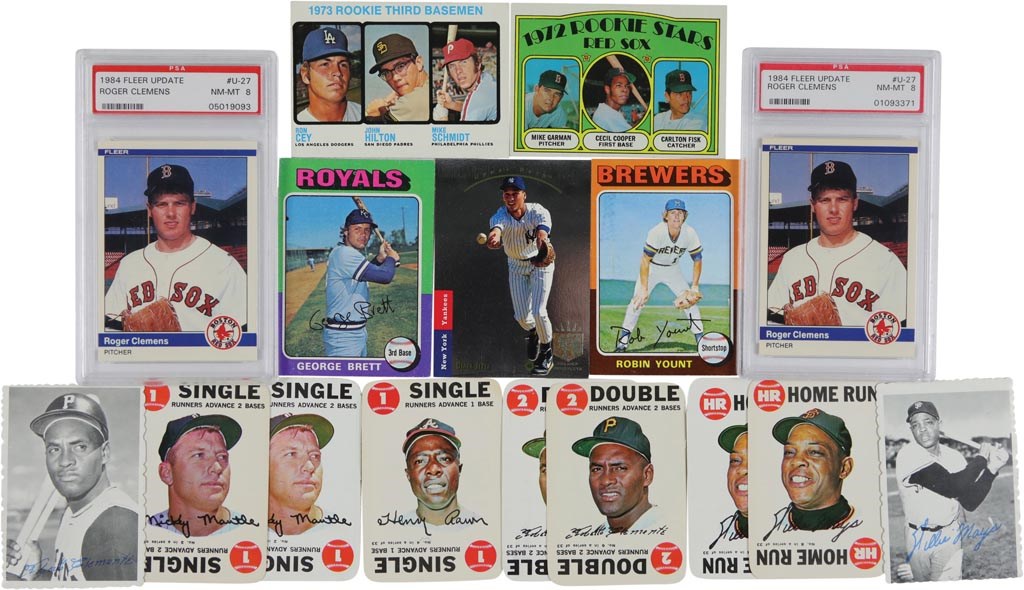 Baseball and Trading Cards - 1950s-90s Baseball Collection w/Complete Sets, Rookies & More (140+)