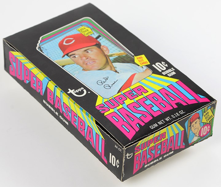 Baseball and Trading Cards - 1971 Topps Supers Rare Proof Box Unperforated