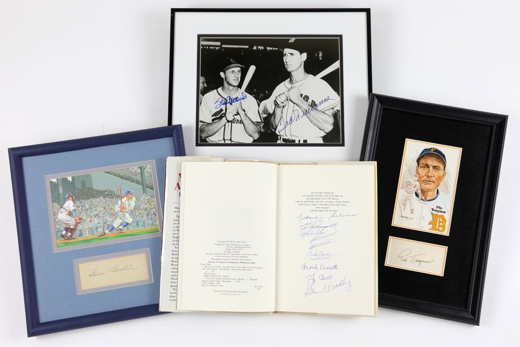 Baseball HOFers Autograph Collection (4)