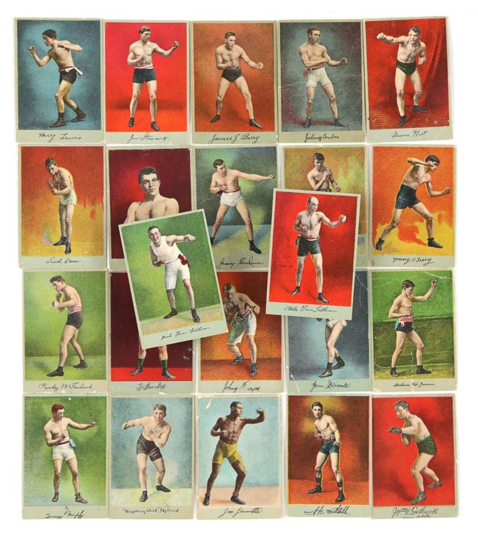 Muhammad Ali & Boxing - 1911 T225 Boxing Collection with Major Names (20+)