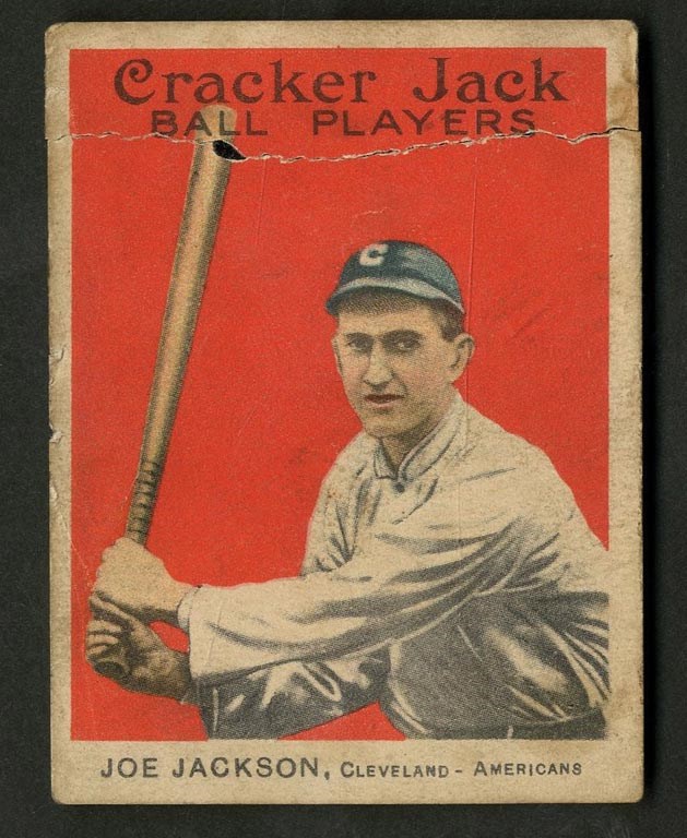 Baseball and Trading Cards - 1914 Cracker Jack #103 Joe Jackson