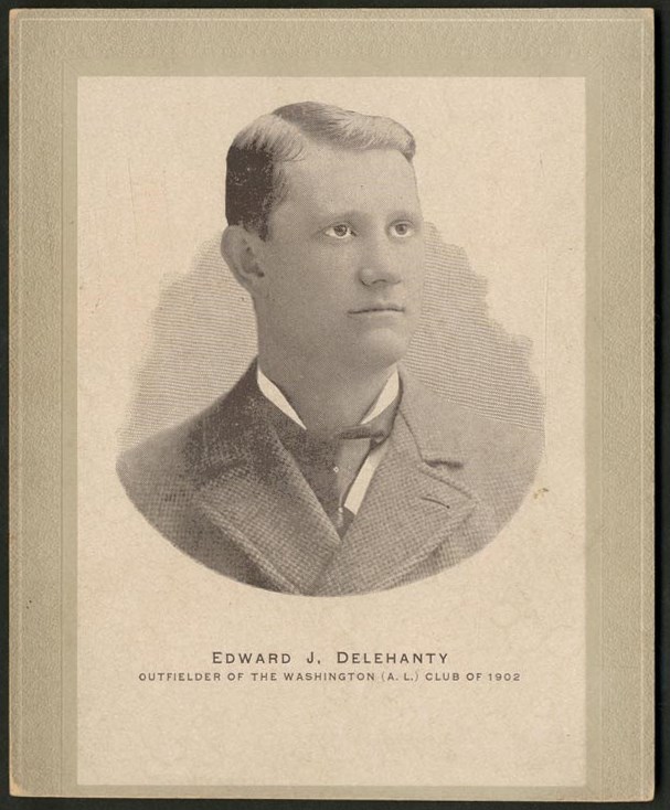 Baseball and Trading Cards - 1902 W600 Sporting Life Edward J. Delehanty