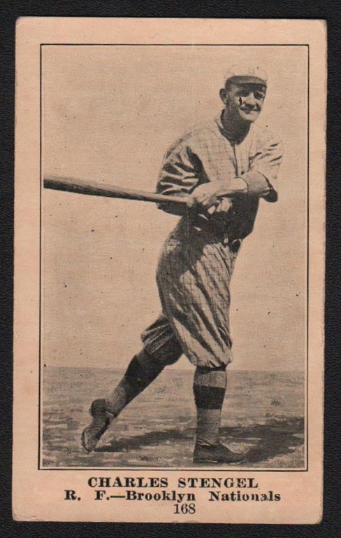 Baseball and Trading Cards - 1917 Collins-McCarthy #168 Charles Stengel