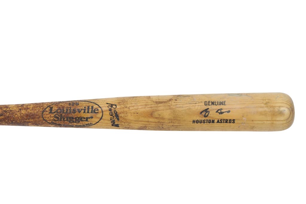 Baseball Equipment - 1990s Craig Biggio "Hammered" Game Used Bat