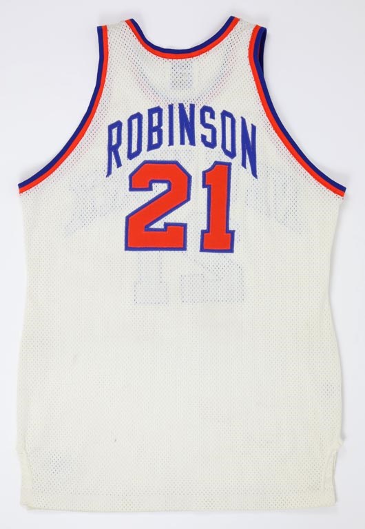 - Circa 1984 Truck Robinson New York Knicks Game Worn Jersey