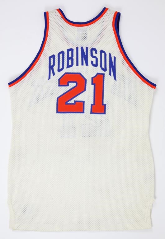 Basketball - Circa 1984 Truck Robinson New York Knicks Game Worn Jersey