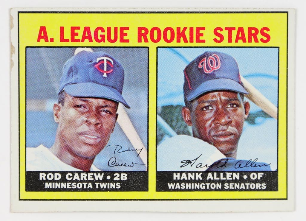 - 1967 Topps #569 Rod Carew Rookie