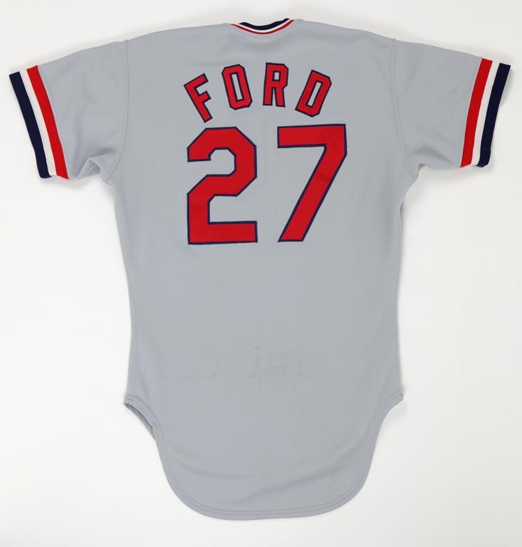 - 1986 Curt Ford Game Worn St. Louis Cardinals Jersey